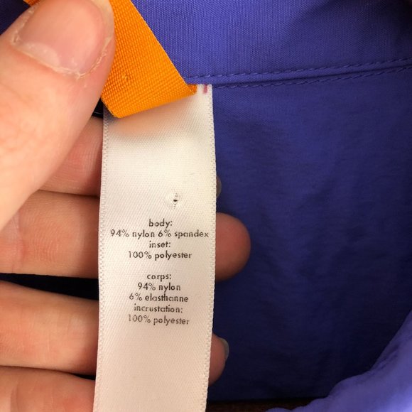 Lucy Women's Size Large Purple Long Sleeve Button Down Shirt Collared - Picture 8 of 10